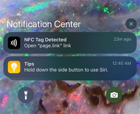 random nfc tag notification|nfc detected meaning.